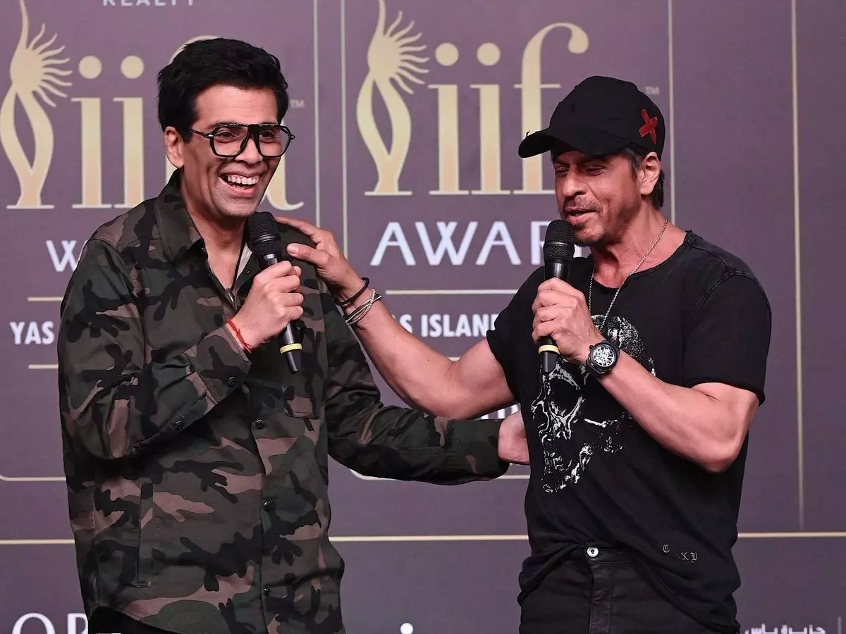 Karan Johar and SRK Indiatimes